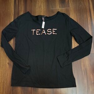 VICTORIA’S SECRET Tease Loungewear Pajama Tops size Small